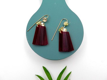 COLECOOL原創–ART DECO 14k金耳環 日本風格耳環 情人節禮物