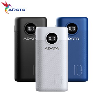 威剛 ADATA 數位顯示電量 PD QC3.0 快充 行動電源 P20000QCD 公司貨