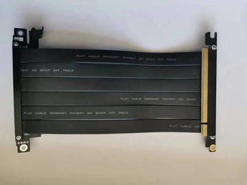 PCI-E3.0轉接延長線pcie16x公母加長連接雙反用itx90度豎裝TT180【亞德機械五金家居】