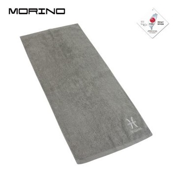 MIT個性刺繡12星座毛巾(尊榮灰) MORINO摩力諾