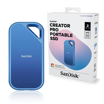 Sandisk【Creator Pro SSD】固態硬碟 外接式硬碟 2TB 公司貨
