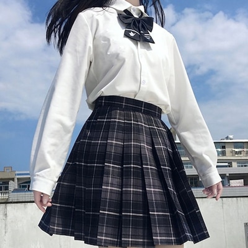 jk プリーツスカート チェック柄 ミニ チェックスカート スクールスカート ミニスカート レディース 制服 女子高生 ミニ チェック柄 かわいい  おしゃれ 少女 通販 LINEポイント最大1.0%GET LINEショッピング