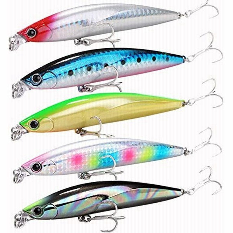 Contyu シーバス トップウォーター ルアー セット フローティング シャロー ミノー 9 8cm 12g ラトル 移動重心 カラ 通販 Lineポイント最大0 5 Get Lineショッピング