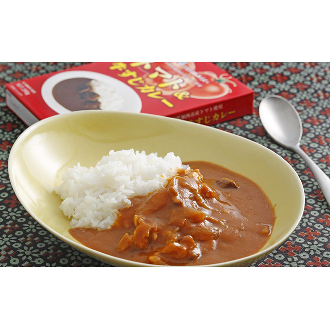 「加西産とまと」を使ったトマト  牛すじカレー レトルトカレー 5箱 カレー 中辛