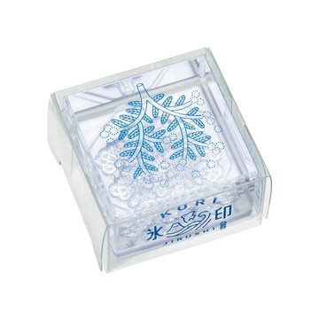 KING JIM HITOTOKI冰塊水晶印章 第2彈/L/閃閃花朵/近藤百惠設計