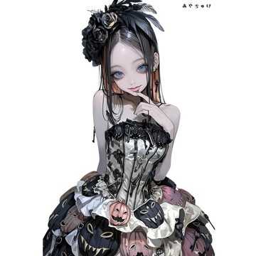 【9 月新品】07-152-0257 人物貼紙 瘋狂哥德萬聖節