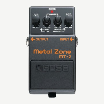 BOSS 電吉他效果器 MT-2 Metal Zone 破音效果器 單顆【黃石樂器】