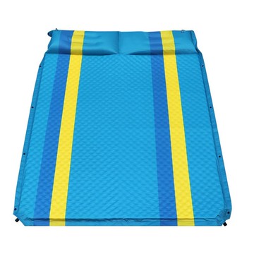 防潮雙人充氣床戶外露營自動充氣墊坐墊加厚自動充氣野餐墊子批