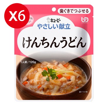 【日本Kewpie】Y2-8 介護食品 野菜豚肉烏龍麵120gX6