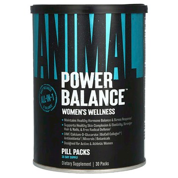 Animal, Alpha F，女性的多面荷爾蒙平衡和健康包，30 包