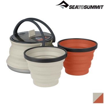 Sea to Summit X-Set 11 X-摺疊餐具組11號 (1.3L壺、2杯) STSAXSETSS11