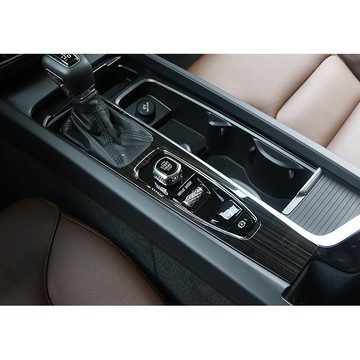 ~歐力斯~富豪 VOLVO 18-25年 XC60 排檔框 排檔裝飾框 中控面板 排檔座飾板 黑鈦拉絲