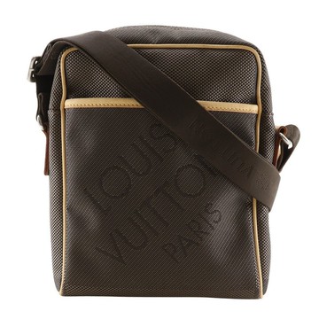 【日本直送】路易威登 LOUIS VUITTON Citadin NM 側背包 M93224 Damier Geant 帆布 陶土棕 男士【二手】