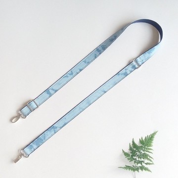 T.H.Ani 手工藍染渲染手機背帶 包包背帶 相機背帶 可調式 頸掛