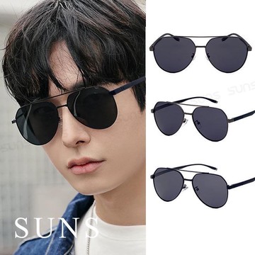 【SUNS】時尚飛行員偏光墨鏡 新潮流Polarized駕駛墨鏡 抗UV/防眩光(94541)