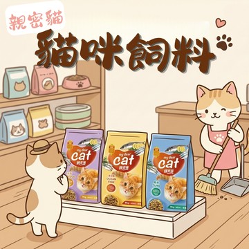 親密貓 貓主食 貓乾糧 my dear CAT 貓糧 1.5kg 8kg 貓飼料 海鮮飼料 海鮮乾糧 海鮮貓糧
