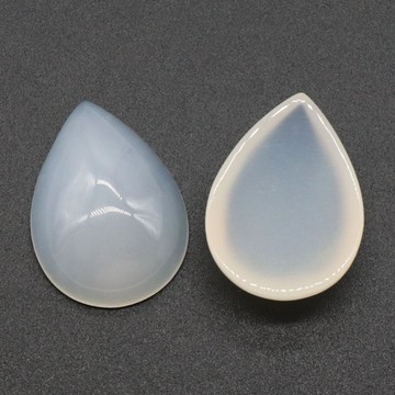 KJ--1235-18×25水滴戒面 -水晶單弧面幾何形DIY飾品鑲嵌裸石配件