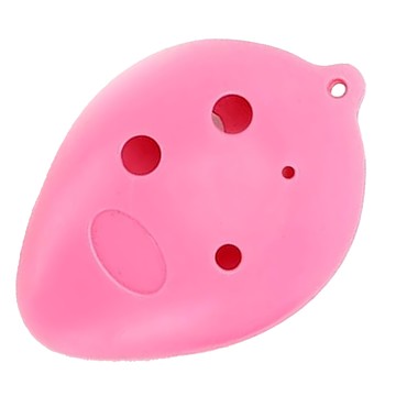 6孔高音C調塑膠陶笛  單一商品  粉色  1組