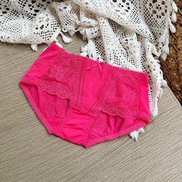 【瑪登瑪朵】無鋼圈so Vbra  低腰平口萊克內褲(莓紅)