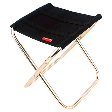 CLS 迷你鋁合金折疊椅 小(22.5 x 24.8 x 27cm) 黑色 輕巧便攜，露營野餐必備  1個
