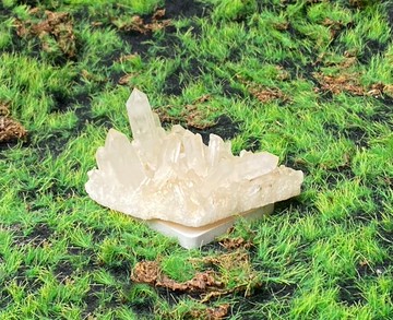 天然原礦能量白水晶簇 白水晶柱 雙生水晶 消磁淨化 辦公室 風水