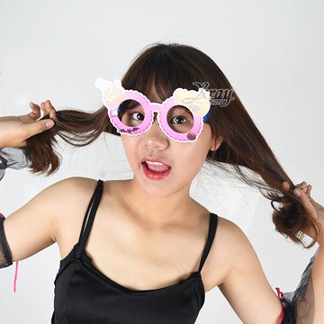 萬聖節造型眼鏡(8款隨機出貨)，萬聖節/飾品/眼鏡/派對/角色扮演/化妝舞會/表演/話劇，X射線【W278835】