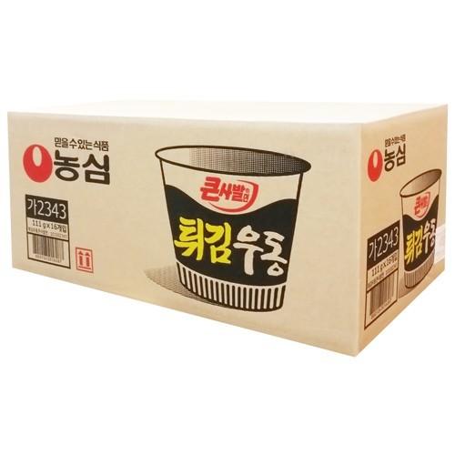 農心 (大盛カップ) 天ぷらうどん 111g BOX (16個入)   韓国食品 韓国ラーメン