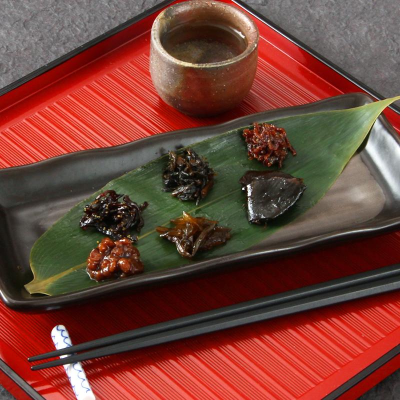 京丹波の佃煮　里の味4点 （松茸昆布・子持ちきくらげ・田舎もろみ・葉わさび）詰め合わせ のし包装無料  丹波佃煮 佃煮昆布 おつまみ 贈答品 ギフト セット