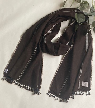 手工編織羊絨圍巾