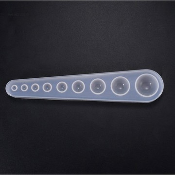 糖心~黏土工具 多規格半球集合矽膠模具 DIY水晶滴膠模具 黏土尺寸丈量 半圓形 圓形