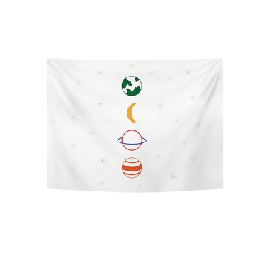 牆面裝飾藝品 【布品苑】素面簡約超柔毛絨背景掛布 150x130cm 多款任選