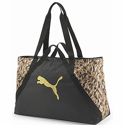 シューズ・バッグ PUMA AT ESS ショッパー ストーリー パック 23L PUMA BK×SAFARI GLAM(01)