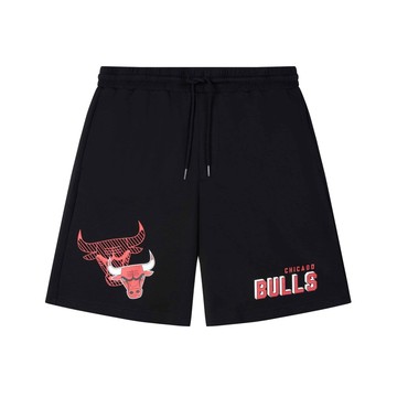 M&N NBA 隊徽印刷 棉質短褲 公牛隊