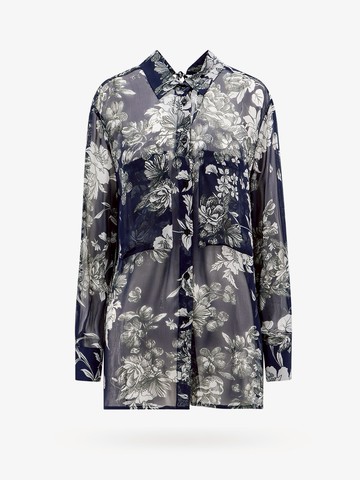 Viscose shirt with floral print - SEMICOUTURE - gender_Woman