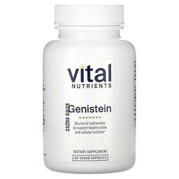 Vital Nutrients, 染料木素，250 毫克，60 粒全素膠囊（每粒膠囊 125 毫克）
