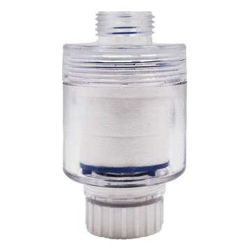 Water More 水摩爾 透明PP沐浴過濾器 + 替換濾芯 Set 直徑4.4cm*7cm 重49g  1組  無香味