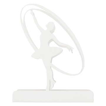 OPUS 東齊金工 歐式鐵藝芭蕾信件架 菜單架 LE-ba10 W 餐巾座  優雅白  1個