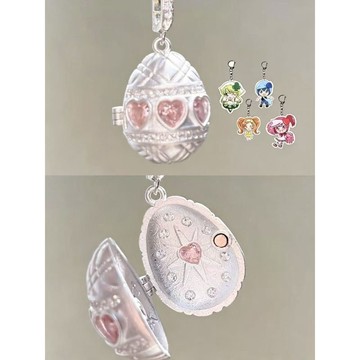 ✨元氣新品✨同款心靈之蛋同款項鍊守護甜心動漫cos周邊鎖骨鏈OPMN
