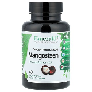 Emerald Laboratories, 山竹，1200 毫克，60 粒素食膠囊（每粒膠囊 600 毫克）