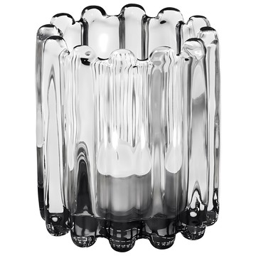 Philippi June 圓柱玻璃燭台  灰色