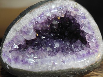 紫水晶錢袋|水晶擺設|不佔地方|尋找小晶洞|水晶洞