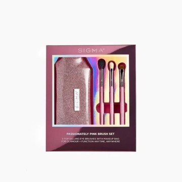 Sigma PASSIONATELY PINK BRUSH SET 粉紅色 眼部刷具組