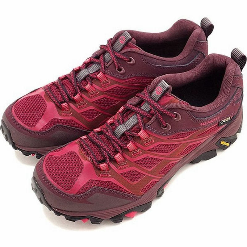 メレル レディース モアブ Fst ゴアテックス Merrell トレッキングシューズ Beet Red J Fw16 通販 Lineポイント最大0 5 Get Lineショッピング