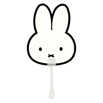🍀初夏上新🍀米菲兔可愛手持扇子可愛學生米菲小扇子夏季手持拍照裝飾