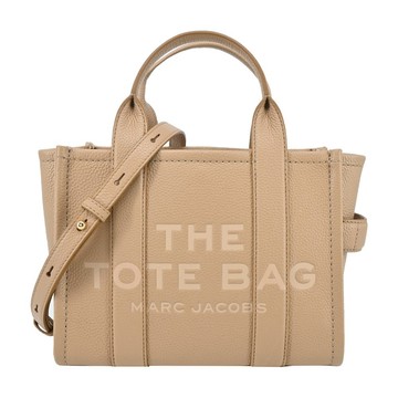 [平輸版] 【MARC JACOBS】THE LEATHER MINI TOTE 皮革兩用托特包-迷你/駝真品平輸