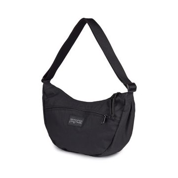 Jansport 肩背包 8L Unphased Large 黑 半月包 斜背 側背 JS0A897GDM3