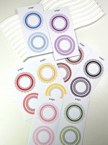 蕾絲邊飾和諧裝飾