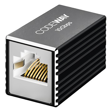 CODEWAY 網路接頭連接器 RJ45  1個  3cm  灰色