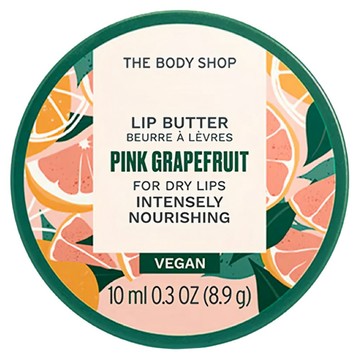 THE BODY SHOP 美體小舖 台灣公司貨 活力唇部滋養霜  1個  10ml  粉紅葡萄柚