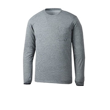 Millet 男 EIRA 保暖快乾長上衣 麻灰色-MIV019814809